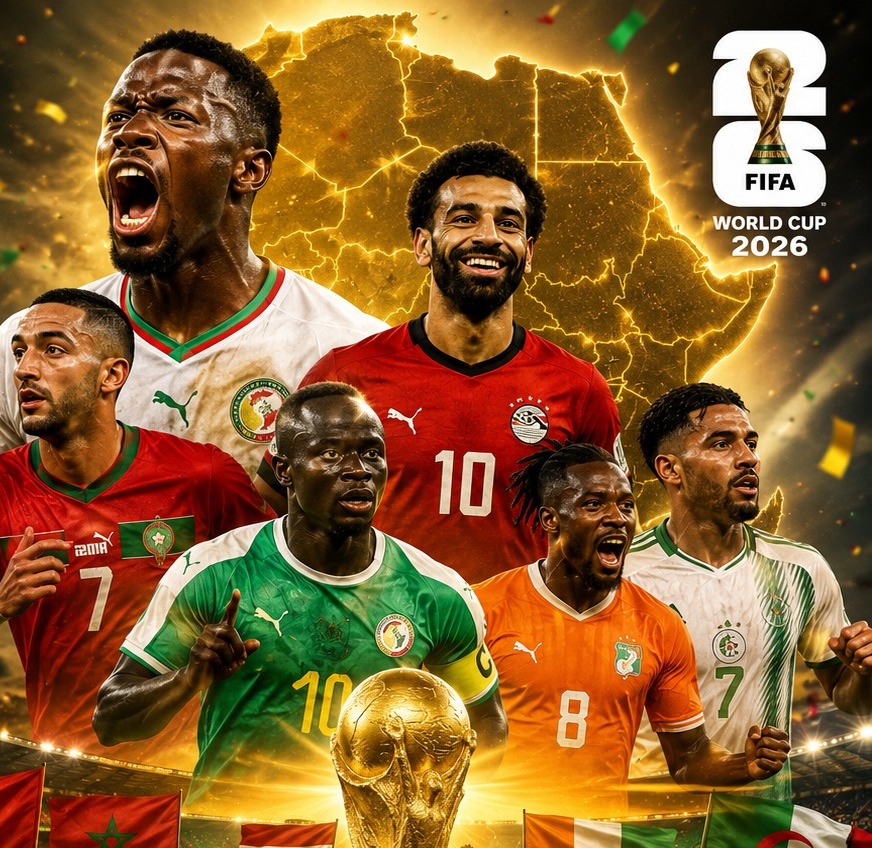 África bate recorde de representantes e sonha alto no Mundial 2026