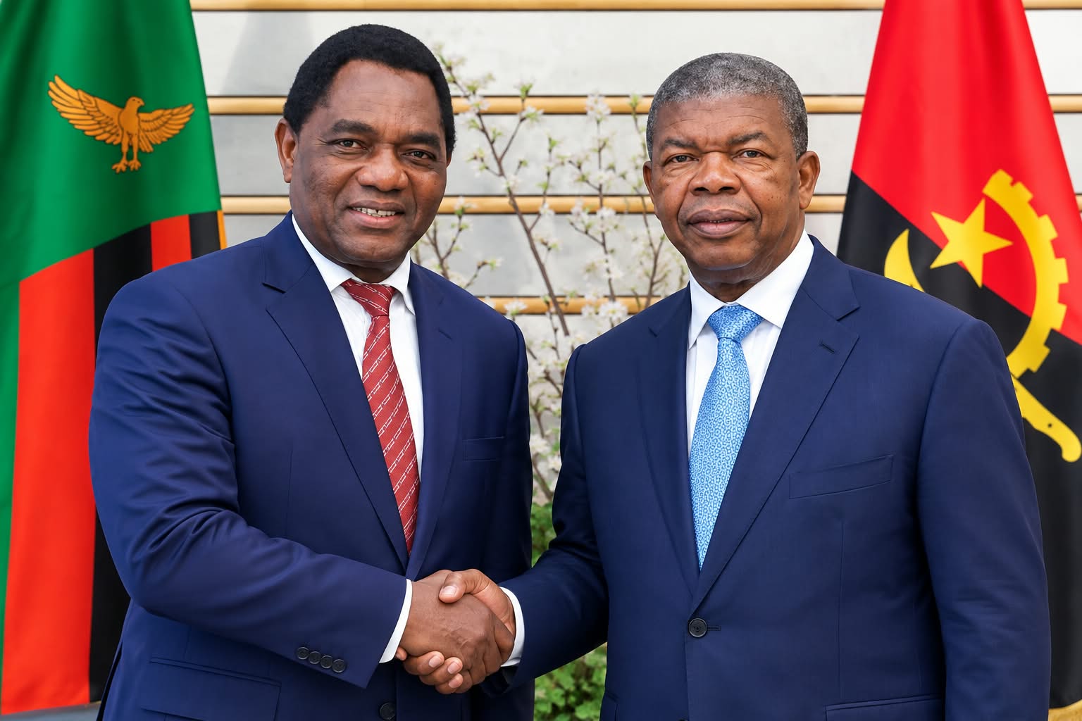 João Lourenço felicita Hakainde Hichilema pela reeleição na ZâmbiaL