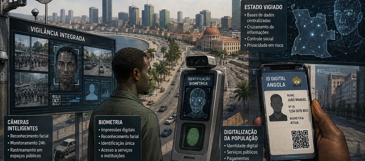 Expansão Biométrica e Vigilância em Angola: Entre a Defesa das Fronteiras e os Riscos para as Eleições de 2027