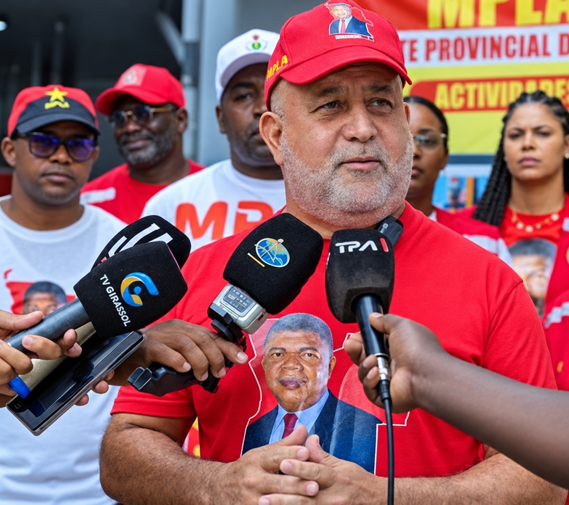 LUÍS NUNES REELEITO SECRETÁRIO PROVINCIAL DO MPLA EM LUANDA