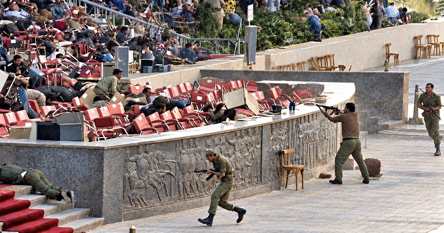 O Assassínio do Presidente Egípcio Anwar Sadat