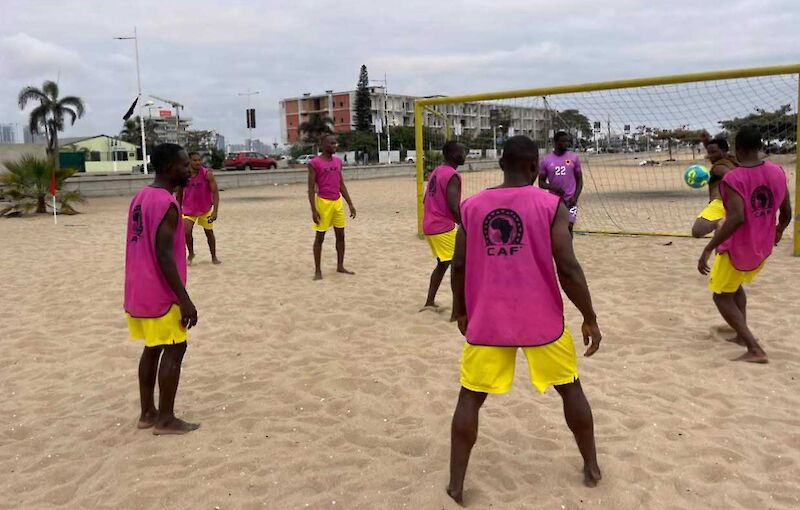 Futebol de Praia: Angola derrota Ilhas Maurícias