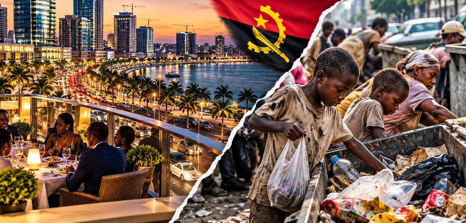 As Duas Angolas: O Contraste Entre o Crescimento Económico e a Dura Realidade da Fome