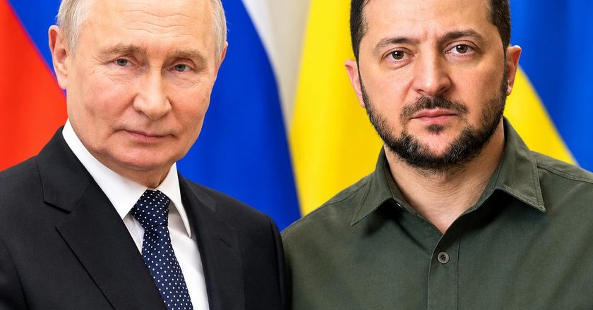Rússia garante segurança de Zelensky se viajar até Moscovo