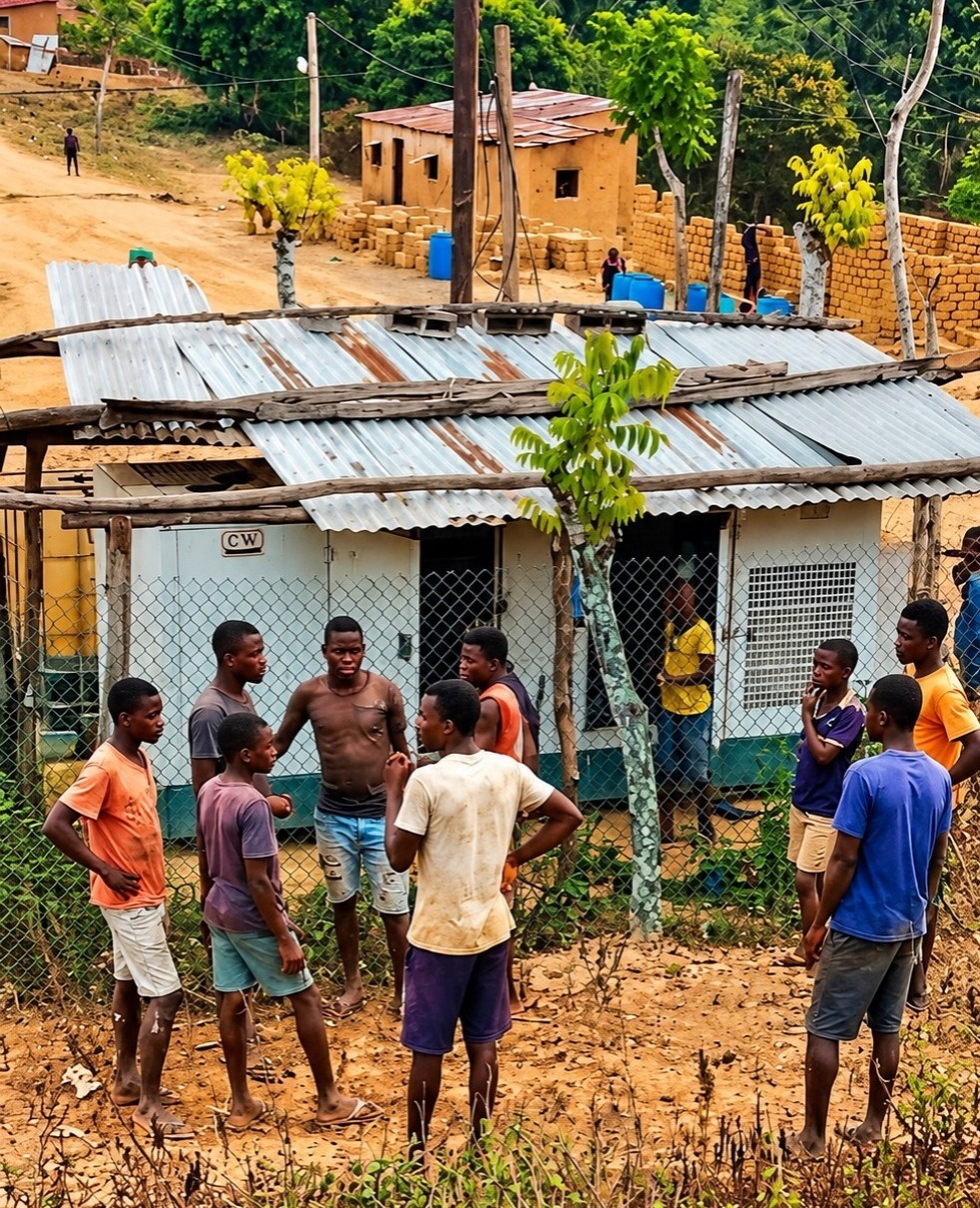 PROVINCIA DO BENGO:Kixico município do muxa luando província do Bengo os jovens conseguiram comprar um gerador industrial sem ajuda do governo