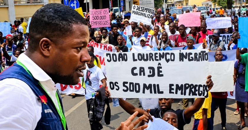 ANGOLA : Jeiel de Freitas Convoca a juventude para Onda de Protestos contra o Governo de João Lourenço