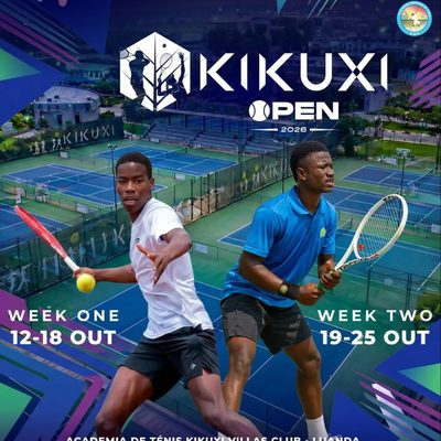 KIKUXI OPEN 2026: Angola recebe torneio internacional de ténis de 12 a 25 de Outubro