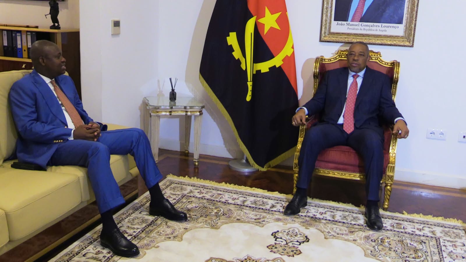 ENCONTRO DE CORTESIA E TRABALHOS INTERNOS MARCAM O PRIMEIRO DIA DE TRABALHO DO MOVANGOLA NO CUANZA SUL