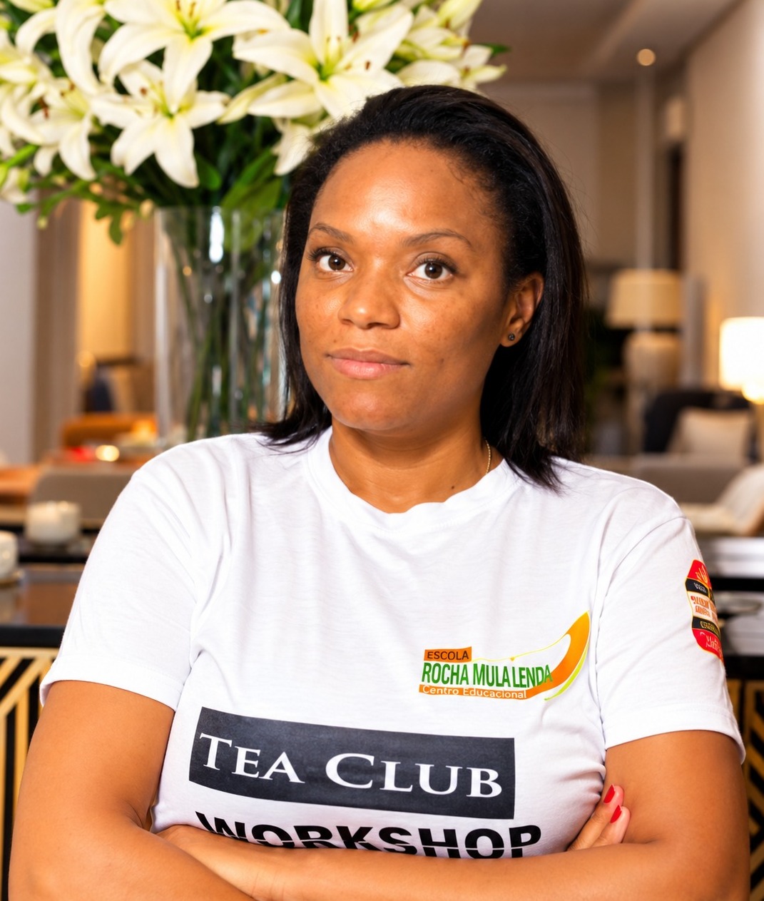 Tchizé dos Santos destaca compromisso com a juventude angolana: «Desde 2015, financio o TEA CLUB do meu próprio bolso»